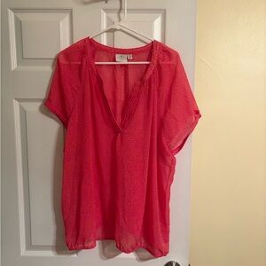 Women's Pink Blouse